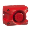 Sounder 64 toni 110dB Calotta antiurto rosso 10-60V IP66 EN 54.3